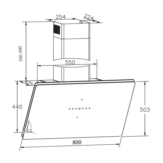Bester Verkauf ❤️ Amica KHF 695 800 S Kopffreihauben - Schwarz 👍 2 Bester Verkauf ❤️ Amica KHF 695 800 S Kopffreihauben - Schwarz 👍 – Bild 2