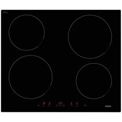 Blitzangebot 😀 Amica PI6540PTU - Schwarz - Integriert - Zonen-Induktionskochfeld - Glas - 4 Zone(n) - 4 Zone(n) 🤩
