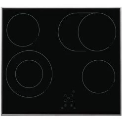 Bester Verkauf 🧨 Amica KMC 742 600 E, Autarkes Glaskeramikkochfeld, 60 Cm, Edelstahlrahmen, 4 Kochzonen 😍