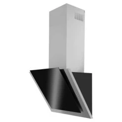 Bestpreis 🌟 Amica Dunstabzugshaube KHF 664 111 E, Kaminhaube, Edelstahl, Glasschirm, 60cm, Energieklasse A 😍