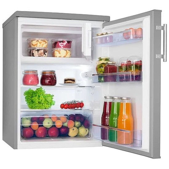 Neu 🛒 Amica KS 361 115 E Kühlschränke - Edelstahl-Optik 😍 2 Neu 🛒 Amica KS 361 115 E Kühlschränke - Edelstahl-Optik 😍 – Bild 2