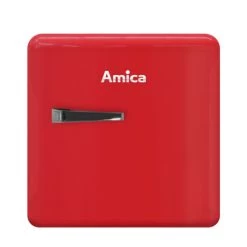 Aktion ✨ Amica KBR 331 100 R Kühlschränke - Rot 🌟