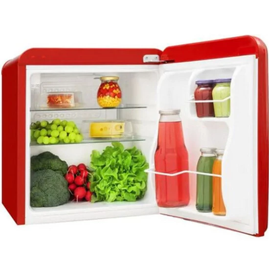 Aktion ✨ Amica KBR 331 100 R Kühlschränke - Rot 🌟 3 Aktion ✨ Amica KBR 331 100 R Kühlschränke - Rot 🌟 – Bild 3