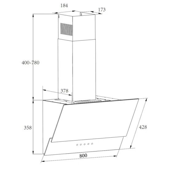 Großhandel 😍 Amica KHF 684 610 S Kopffreihauben - Schwarz 😀 2 Großhandel 😍 Amica KHF 684 610 S Kopffreihauben - Schwarz 😀 – Bild 2