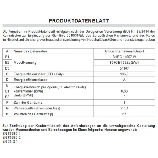 Bestpreis 😍 Amica - SHEG 11557 W - Standherd - Gas - Weiß - 50 Cm ⌛ 4 Bestpreis 😍 Amica - SHEG 11557 W - Standherd - Gas - Weiß - 50 Cm ⌛ – Bild 4