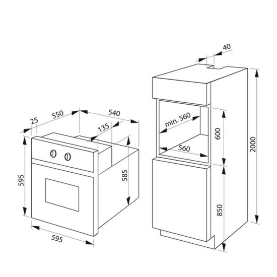 Bester Verkauf 👍 Amica EB13522E E-E.Backofen EB 13522 E 🌟 5 Bester Verkauf 👍 Amica EB13522E E-E.Backofen EB 13522 E 🌟 – Bild 5