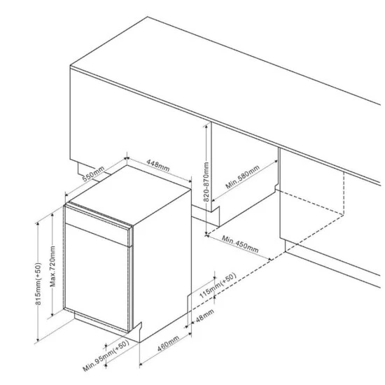 Besorgen 🔔 Amica EGSP 14668 V, Einbau-Geschirrspüler, Vollintegriert, 45 Cm, Silber, 9 Maßgedecke, 5 Spülprogramme, 4 Temperaturen, 💯 3 Besorgen 🔔 Amica EGSP 14668 V, Einbau-Geschirrspüler, Vollintegriert, 45 Cm, Silber, 9 Maßgedecke, 5 Spülprogramme, 4 Temperaturen, 💯 – Bild 3