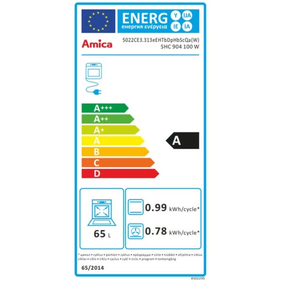 Brandneu 🔥 Amica SHC 904 100 W Elektro-Standherde - Weiß 🌟 3 Brandneu 🔥 Amica SHC 904 100 W Elektro-Standherde - Weiß 🌟 – Bild 3