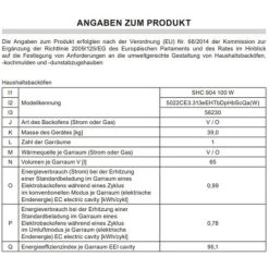 Brandneu 🔥 Amica SHC 904 100 W Elektro-Standherde - Weiß 🌟 10 Brandneu 🔥 Amica SHC 904 100 W Elektro-Standherde - Weiß 🌟 -Amica Verkäufe 2022 unnamed file 1317