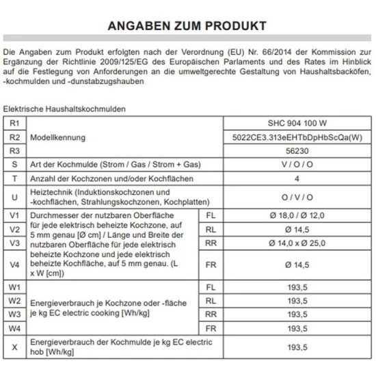 Brandneu 🔥 Amica SHC 904 100 W Elektro-Standherde - Weiß 🌟 6 Brandneu 🔥 Amica SHC 904 100 W Elektro-Standherde - Weiß 🌟 – Bild 6