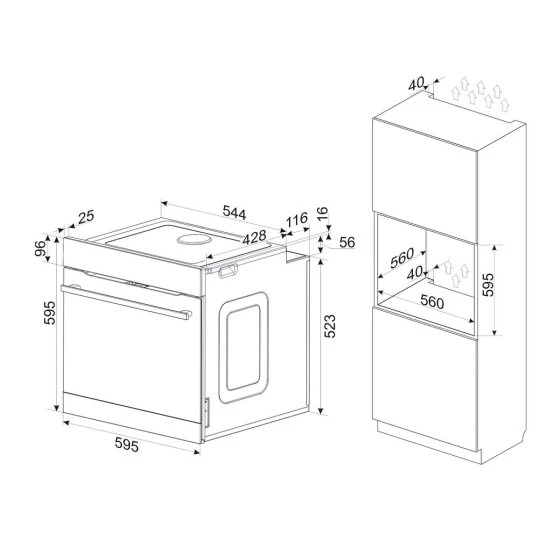 Budget ⭐ Amica EBPX 946 610 E, Pyrolyse-Einbaubackofen, X-type Design, Edelstahl, 77 L XXL-Großraumbackofen, OpenUp Türöffnung, Odor-Catalyst, Energieeffizienzklasse A+ 🥰 2 Budget ⭐ Amica EBPX 946 610 E, Pyrolyse-Einbaubackofen, X-type Design, Edelstahl, 77 L XXL-Großraumbackofen, OpenUp Türöffnung, Odor-Catalyst, Energieeffizienzklasse A+ 🥰 – Bild 2