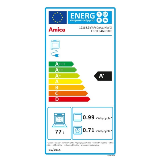 Budget ⭐ Amica EBPX 946 610 E, Pyrolyse-Einbaubackofen, X-type Design, Edelstahl, 77 L XXL-Großraumbackofen, OpenUp Türöffnung, Odor-Catalyst, Energieeffizienzklasse A+ 🥰 7 Budget ⭐ Amica EBPX 946 610 E, Pyrolyse-Einbaubackofen, X-type Design, Edelstahl, 77 L XXL-Großraumbackofen, OpenUp Türöffnung, Odor-Catalyst, Energieeffizienzklasse A+ 🥰 – Bild 7
