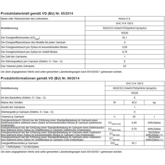 Bestpreis 👏 Amica - SHC914100E - Standherd - 60 Cm - Edelstahl 👍 3 Bestpreis 👏 Amica - SHC914100E - Standherd - 60 Cm - Edelstahl 👍 – Bild 3