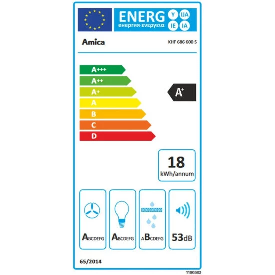 Besorgen ⌛ Amica KHF 686 600 S Kopffreihauben - Schwarz ⌛ 3 Besorgen ⌛ Amica KHF 686 600 S Kopffreihauben - Schwarz ⌛ – Bild 3