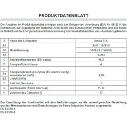Angebote ⭐ Amica SHE 11546 W Elektroherd, Weiß, 50 Cm Breite, Energieklasse A, Ober-/Unterhitze, 4 Kochfelder, Hitzeschutz-T?r, Selbstreinigungsfunktion 🎁 -Amica Verkäufe 2022 unnamed file 1480