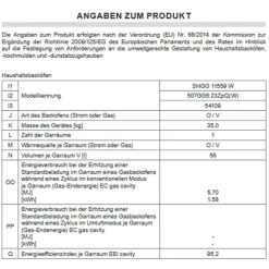 Brandneu 😍 Amica SHGG11559W Gas-Herd Weiß 🎉 9 Brandneu 😍 Amica SHGG11559W Gas-Herd Weiß 🎉 -Amica Verkäufe 2022 unnamed file 1489