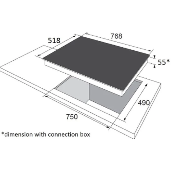 Am billigsten ❤️ Amica 4-er Induktionskochfeld Schott Ceran®, 77 Cm, Edelstahlrahmen, KMI13317E ❤️ 3 Am billigsten ❤️ Amica 4-er Induktionskochfeld Schott Ceran®, 77 Cm, Edelstahlrahmen, KMI13317E ❤️ – Bild 3