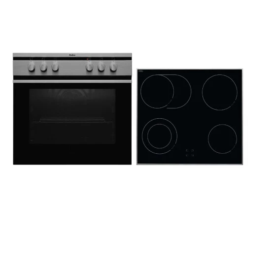 Großhandel 🧨 Amica EHC 12713 E Herd-Set Edelstahl - Umluft Mit Cerankochfeld 🎉 6 Großhandel 🧨 Amica EHC 12713 E Herd-Set Edelstahl - Umluft Mit Cerankochfeld 🎉 – Bild 6