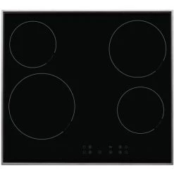 Blitzangebot ⭐ Amica KMC 744 600 E, Autarkes Glaskeramikkochfeld, 60 Cm, Edelstahlrahmen, 4 Kochzonen 🛒