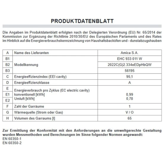 Beste Bewertungen von 🌟 Amica EHC 933 011 W, Herd-Set, Glaskeramik-Kochfeld, Weiß, Fine Design, MF9, Umluft, Energieeffizienzklasse A 🔥 4 Beste Bewertungen von 🌟 Amica EHC 933 011 W, Herd-Set, Glaskeramik-Kochfeld, Weiß, Fine Design, MF9, Umluft, Energieeffizienzklasse A 🔥 – Bild 4