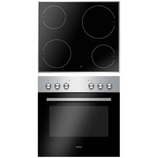Bestes Angebot 🔥 Amica EHC 933 021 E Elektro-Herdsets - Edelstahl ⌛ 1 Bestes Angebot 🔥 Amica EHC 933 021 E Elektro-Herdsets - Edelstahl ⌛