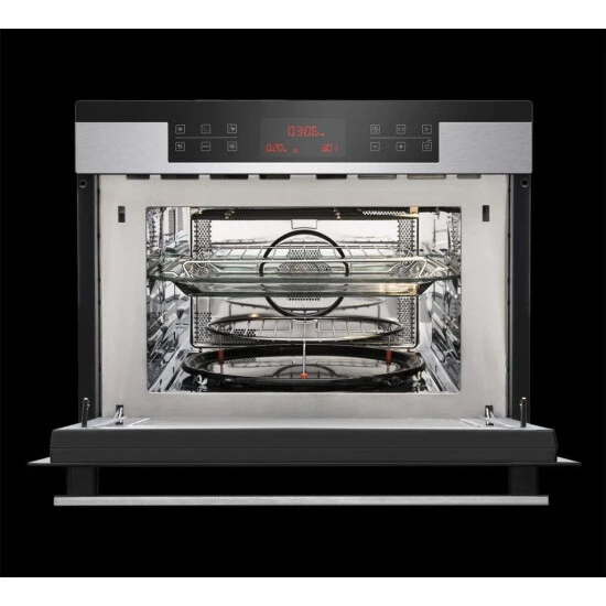 Großhandel 🎉 Amica EBC 841 600 E Kompakt-Backofen Mit Mikrowellenfunktion - Edelstahl ❤️ 3 Großhandel 🎉 Amica EBC 841 600 E Kompakt-Backofen Mit Mikrowellenfunktion - Edelstahl ❤️ – Bild 3