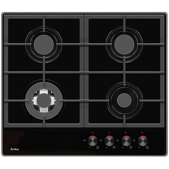 Bester Verkauf 😉 Amica KMG 13174 C Gas-Kochfelder - Schwarz 👍 2 Bester Verkauf 😉 Amica KMG 13174 C Gas-Kochfelder - Schwarz 👍 – Bild 2