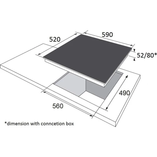 Neu 🎁 Amica KMG 13159 E Gas-Kochfelder - Edelstahl-Optik 🌟 2 Neu 🎁 Amica KMG 13159 E Gas-Kochfelder - Edelstahl-Optik 🌟 – Bild 2