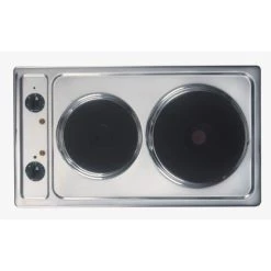 Budget 💯 Amica KME 13135 E - Schwarz - Edelstahl - Integriert - Versiegelte Platte - Edelstahl - 2 Zone(n) - 2 Zone(n) 🛒