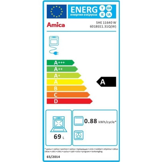 Budget 🥰 Amica SHE 11640 W Elektroherd, Weiß, 60 Cm Breite, Energieklasse A, Ober-/Unterhitze, 4 Kochfelder, Hitzeschutz-T?r, Selbstreinigungsfunktion 🥰 3 Budget 🥰 Amica SHE 11640 W Elektroherd, Weiß, 60 Cm Breite, Energieklasse A, Ober-/Unterhitze, 4 Kochfelder, Hitzeschutz-T?r, Selbstreinigungsfunktion 🥰 – Bild 3
