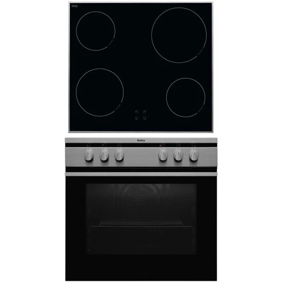 Aktion 👍 Amica EHC 12708 E Herd-Set Edelstahl - Umluft Mit Cerankochfeld 🎁 2 Aktion 👍 Amica EHC 12708 E Herd-Set Edelstahl - Umluft Mit Cerankochfeld 🎁 – Bild 2
