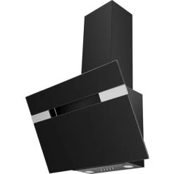 Billig ✔️ Amica KH 17402 S, Kaminhaube, Straight Black, 60 Cm, Schwarzer Glasschirm, Sicherheitsglas, Max. Gebläseleistung 386 M³h, Energieeffizienzklasse C 🎉