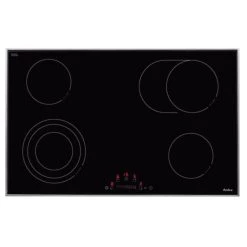 Aktion ⌛ Amica - KMC743600E - Einbau-Glaskeramik-Kochfeld - Autark - 77 Cm - Edelstahlrahmen 🔔