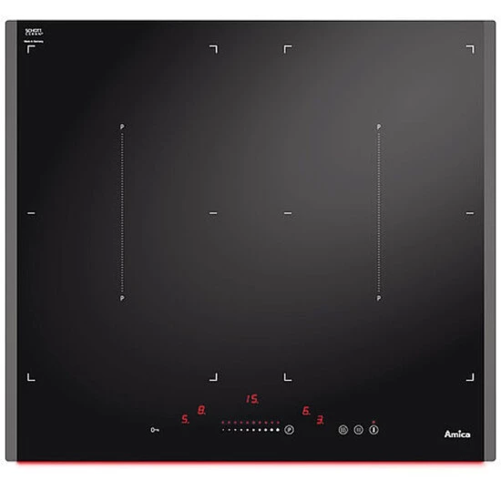 Auslauf ⌛ Amica - KMI63301F - Einbau-Induktions-Kochfeld - 60 Cm ✔️ 1 Auslauf ⌛ Amica - KMI63301F - Einbau-Induktions-Kochfeld - 60 Cm ✔️
