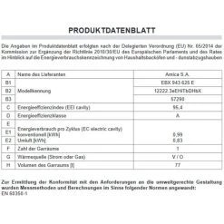 Beste Bewertungen von 😍 Amica - EBX 943 625 E - Einbau-Backofen - Edelstahl 👍 7 Beste Bewertungen von 😍 Amica - EBX 943 625 E - Einbau-Backofen - Edelstahl 👍 -Amica Verkäufe 2022 unnamed file 1864