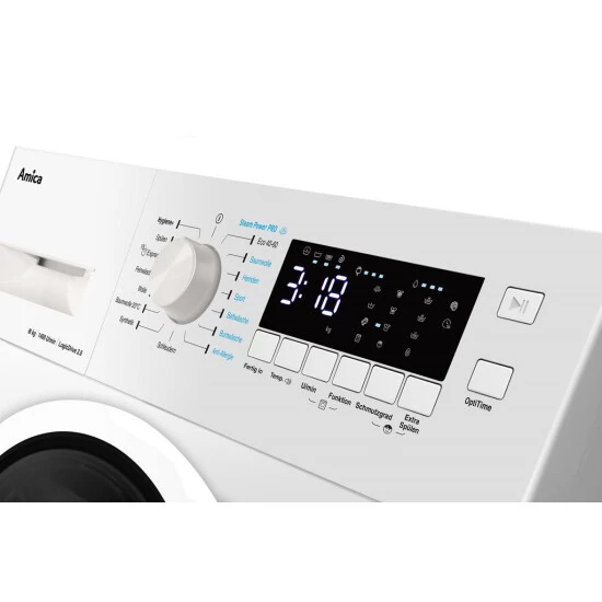 Brandneu 👍 Amica WA 484 080 Waschmaschine Frontlader Freistehend 8 Kg 1400 U/Min 😀 4 Brandneu 👍 Amica WA 484 080 Waschmaschine Frontlader Freistehend 8 Kg 1400 U/Min 😀 – Bild 4