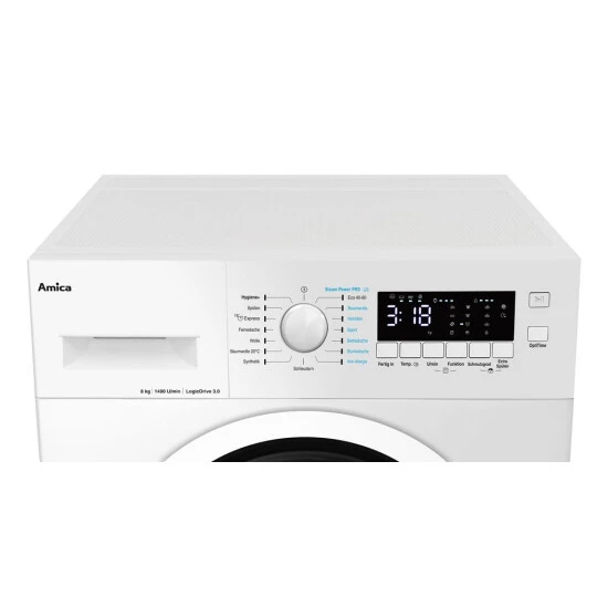 Brandneu 👍 Amica WA 484 080 Waschmaschine Frontlader Freistehend 8 Kg 1400 U/Min 😀 5 Brandneu 👍 Amica WA 484 080 Waschmaschine Frontlader Freistehend 8 Kg 1400 U/Min 😀 – Bild 5