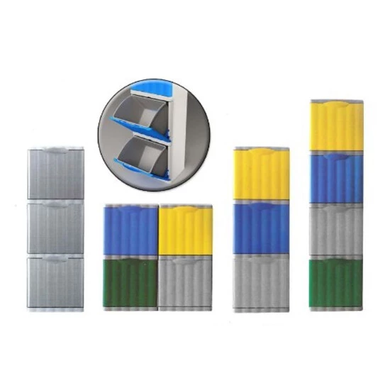 Besorgen 💯 Amica Pattumiera - 40 X 30 X 40 Cm Länge, 20 Cm-silver, Stapelboxen 🤩 1 Besorgen 💯 Amica Pattumiera - 40 X 30 X 40 Cm Länge, 20 Cm-silver, Stapelboxen 🤩