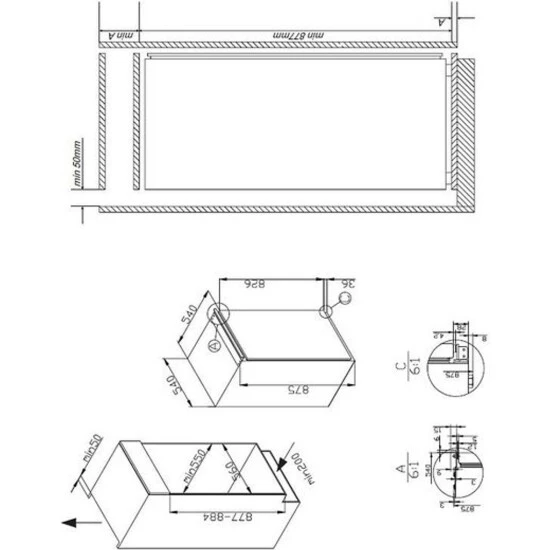 Besorgen 🌟 Amica EVKS 16172, Vollraum-Kühlschrank, 880 Mm Nische, Schlepptür-Technik, 🤩 5 Besorgen 🌟 Amica EVKS 16172, Vollraum-Kühlschrank, 880 Mm Nische, Schlepptür-Technik, 🤩 – Bild 5