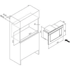 Auslauf 🤩 Amica EMW 13170 S, 20 L Einbaumikrowelle Mit Grill, Schwarz ⭐ -Amica Verkäufe 2022 unnamed file 262