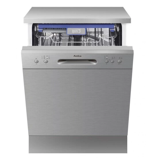 Budget 🎉 Amica GSP 14755 E, Stand-Geschirrspüler, 60 Cm, Edelstahlfront, 14 Maßgedecke, 6 Spülprogramme, 5 Temperaturen, 🌟 1 Budget 🎉 Amica GSP 14755 E, Stand-Geschirrspüler, 60 Cm, Edelstahlfront, 14 Maßgedecke, 6 Spülprogramme, 5 Temperaturen, 🌟