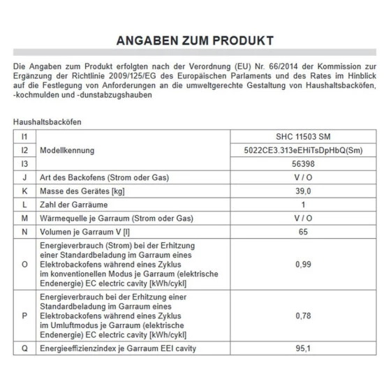 Großhandel 🛒 Amica - SHC11503SM - Standherd - Schwarz - 50 Cm 😍 4 Großhandel 🛒 Amica - SHC11503SM - Standherd - Schwarz - 50 Cm 😍 – Bild 4