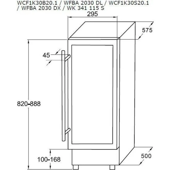 Angebote ❤️ Amica WK 341 115 S, Weinkühler Mit Kompressor, Freistehend, 20 Flasche(n), G, Innenbeleuchtung, Schwarz ⭐ 4 Angebote ❤️ Amica WK 341 115 S, Weinkühler Mit Kompressor, Freistehend, 20 Flasche(n), G, Innenbeleuchtung, Schwarz ⭐ – Bild 4