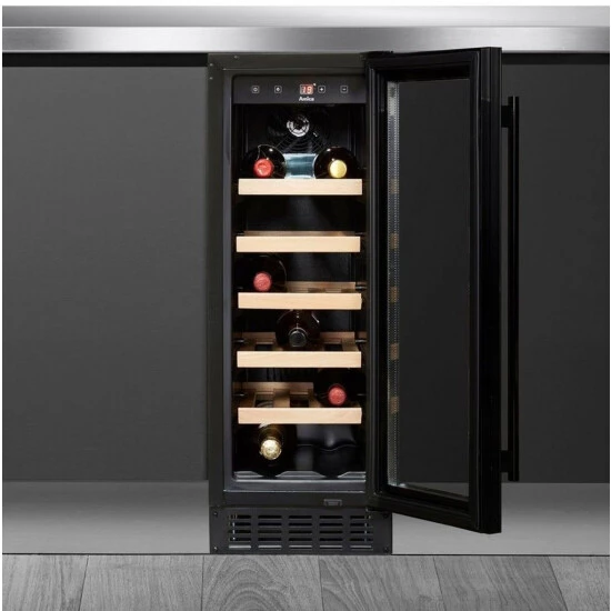 Angebote ❤️ Amica WK 341 115 S, Weinkühler Mit Kompressor, Freistehend, 20 Flasche(n), G, Innenbeleuchtung, Schwarz ⭐ 6 Angebote ❤️ Amica WK 341 115 S, Weinkühler Mit Kompressor, Freistehend, 20 Flasche(n), G, Innenbeleuchtung, Schwarz ⭐ – Bild 6