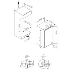 Aktion ⌛ Amica EGS 16173, Gefrierschrank, 880 Mm Nische, Schlepptür-Technik, 👏 -Amica Verkäufe 2022 unnamed file 480