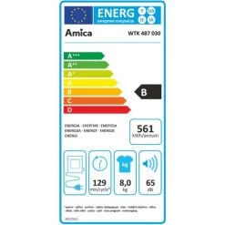 Bester Verkauf 🧨 Amica WTK 48703 W Wäschetrockner 8kg Startzeitvorwahl Kindersicherung 😉 8 Bester Verkauf 🧨 Amica WTK 48703 W Wäschetrockner 8kg Startzeitvorwahl Kindersicherung 😉 -Amica Verkäufe 2022 unnamed file 614