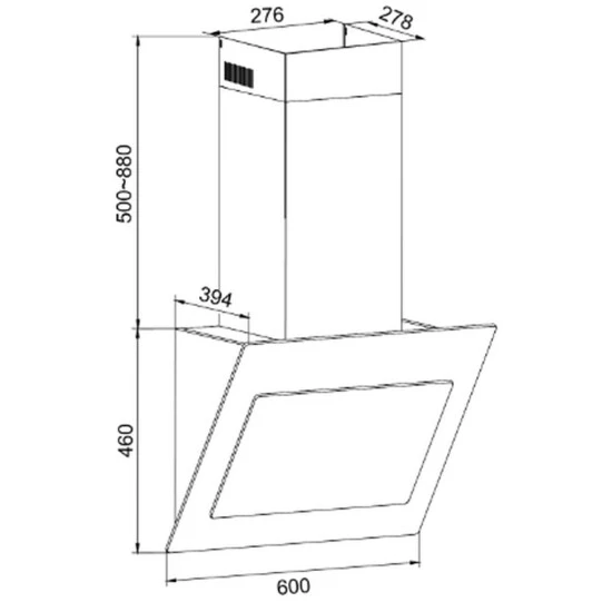 Bester Verkauf ✨ Amica Dunstabzugshaube KHF 665 650 S Kopffrei Abluft-/Umluft RGB-Light EEK: A+ 💯 2 Bester Verkauf ✨ Amica Dunstabzugshaube KHF 665 650 S Kopffrei Abluft-/Umluft RGB-Light EEK: A+ 💯 – Bild 2