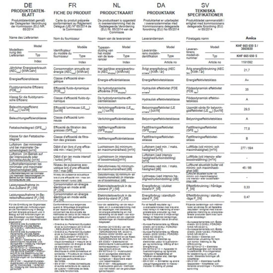 Bester Verkauf ✨ Amica Dunstabzugshaube KHF 665 650 S Kopffrei Abluft-/Umluft RGB-Light EEK: A+ 💯 4 Bester Verkauf ✨ Amica Dunstabzugshaube KHF 665 650 S Kopffrei Abluft-/Umluft RGB-Light EEK: A+ 💯 – Bild 4