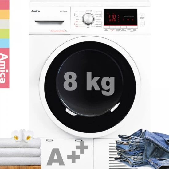 Coupon 🥰 Amica WTP 14323 W Wärmepumpen-Trockner Kondenstrockner Wäschetrockner 8Kg ✨ 2 Coupon 🥰 Amica WTP 14323 W Wärmepumpen-Trockner Kondenstrockner Wäschetrockner 8Kg ✨ – Bild 2