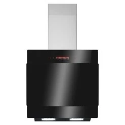 Blitzangebot 💯 Amica Dunstabzugshaube, KHF 664 100 S, Kaminhaube, Schwarzes Glaspanel, 60cm, Energieklasse A+ 😉